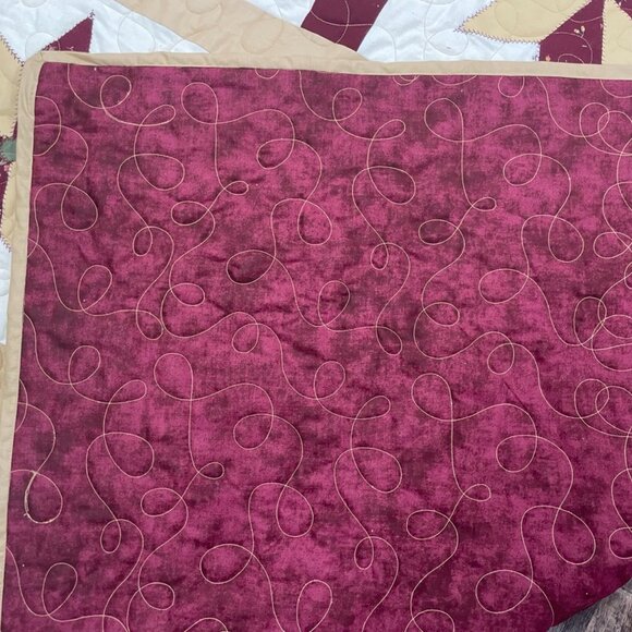 Handmade Appliqued Quilt - Picture 2 of 4